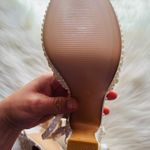 Opulent Pearl Platform Bridal Heels White Size 8 Photo 6
