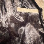 Dennis Basso Vintage  Women’s Suede Leather Turn Lock Closure Jacket S Tan Photo 8