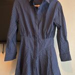 Showpo Navy Linen Dress Photo 4