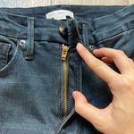 Good American Good Waist Crop Raw Hem Jeans Size 4 Photo 7