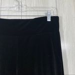Betabrand  Black Velvet Boot Cut Dress Yoga Pants size M Medium W0565-BAV Photo 6