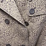 Liz Claiborne Animal Print Trench Coat Petite Photo 3