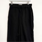 Everlane  The Easy Pant Pull-On Wide Leg Organic Cotton Pants Black Size 4 Photo 7