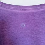 Lululemon Emerald Faded Washed Purple Ink Pima Cotton Long Sleeve Top | Size 8/M Photo 9