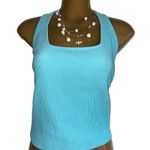 Cotton On Curvy and Plus! NWT Sky Blue Ribbed Square Neck Tank from : Curve 22 Photo 0