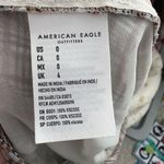 American Eagle Outfitters Brown and White Plaid Mini Skirt Photo 3