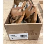Steve Madden NEW  Hadyn Cognac Sandals Flat Sandal Womens Size 7 Brown Minimalist Photo 6
