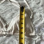 ANDIE  Swim The String bikini top textured fabric in coco size Large Photo 6