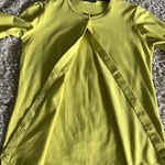 NWT Blue Generation Button down knit top. Size Small.‎ Celadon Green Yellow Photo 7