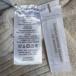 Loft  Cozy‎ Cream Flecked Cotton Turtleneck Sweater Size XS Petite Oversized Photo 4