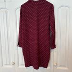 Mud Pie  Burgundy Dress‎ Size Medium Photo 1