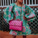 Arianne Elmy Good Luck Dress Green Floral Jacquard NWT size XS Photo 12