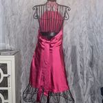 NWT LENA L Charm Tie Back Halter Mini Dress Pink Size L Photo 6