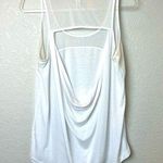 90 DEGREE White Workout Top with Mesh Detail & Back Detail Size L Size L Photo 0