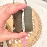 Fly London  Ylva Ice Blue Perforated Leather Platform Wedge Sandals EU40 / US10 Photo 10