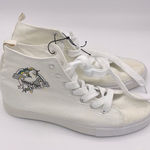 Hot Topic hardcore unicorn speckled white high top sneaker Photo 0