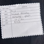 Kindred‎ Bravely Womens Nursing Gown Snap Size 1X/2X Breastfeed Comfy Pockets Black Photo 13