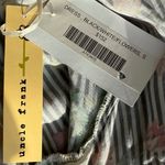 Uncle Frank NWT  Black White Striped Floral Dress Sz S Photo 8