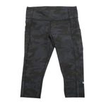 Lululemon  Fast and Free Crop II 19" Nulux Incognito Camo Leggings Grey Black 12 Photo 4