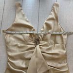 Rampage Champagne Evening Gown and Wrap Size 13 Photo 8