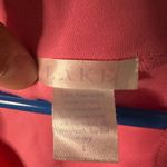 LAKE 100% Pima cotton Pink Ruffled Tank Top with Scalloped Neckline Size L Photo 2