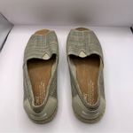Toms  Womens Alpargata Espadrilles 9 Open Toe Linen Flats Gray Summer Beach Photo 5