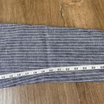 Lounge Beach Lunch linen cotton pants blue striped drawstring Women’s Small Photo 8