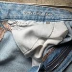 American Eagle  Womens Stretch Curvy Mom Jeans Sz 14 Distressed Photo 4