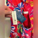 Caribbean Joe  Women’s Swimsuit One-Piece Tropical‎ Print Size 14 Photo 4