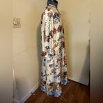 ZARA ITALIAN FABRIC Long Cardigan Kardigan Kimono Bunga Wanita M/L Photo 11