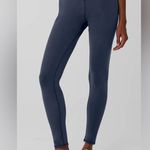 Alo Yoga NWOT Airbrush Winter Warm High Waisted Nocturne Leggings Navy Size XXS Photo 1