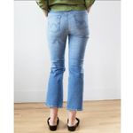 Edwin Lark Ankle Boot Kick Jean Paradigm Wash 27” Inseam Mid Rise Size 32 Waist Blue Photo 13