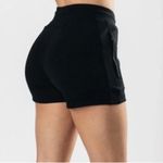Alphalete Women's Essential Core Athletic Shorts BLACK Photo 2