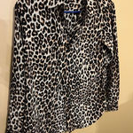Equipment  animal print button down xs Photo 0