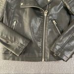 Top Shop Faux Leather Jacket Photo 7