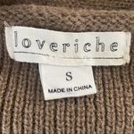 Love Riche  oversized cardigan sweater with cut-outs at the shoulders, Small. EUC Photo 7