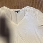 joe's jeans  The Raine deep V tee shirt white xl nwot $78 Photo 5