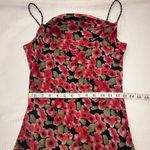 Jeunesse Y2K Fairycore Floral Pink & Black Asymmetrical Dress Women Size 4 FLAW Photo 12