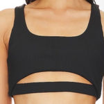 Brand New GIGI C X Revolve Women's Size Medium Black Andrea Bra Knit Photo 0