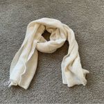 Target NWOT  Cream Knit Scarf Photo 0
