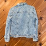 Old Navy  distressed light-wash denim jean jacket Photo 4