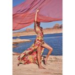 Cult Gaia NWT Whitney Gown Silk Floral Tiered Maxi Dress Size XS Photo 2