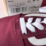 Vans   Canvas and Burgundy and White Lace Up Sneakers Sz 6.5 New With Tag Photo 9