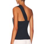 Veronica Beard NWT Belinda Ink One-Shoulder Jacquard Top Photo 2
