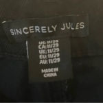 Sincerely Jules Black Cargo‎ Maxi Skirt Size 11/29 Photo 8