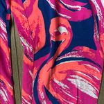 Lilly Pulitzer Georgia May Palazzo Pants Bomber Blue Plume Bloom Photo 4
