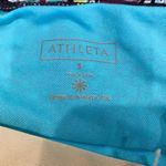 Athleta Paisley Blue Polka Dot Swim Shorts Photo 1