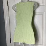 Topshop  Ribbed Knit Tank Green Photo 8