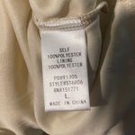 Le lis  Mesh Cream Champagne Gold Star Bodysuit Size Large New With Tags Photo 6