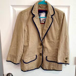 American Eagle NWT tan button front blazer Photo 0